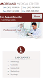 Mobile Screenshot of morelandmedical.com